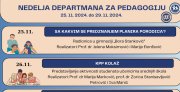 Недеља Департмана за педагогију: Интерактивна предавања и радионице за средњошколце и наставнике